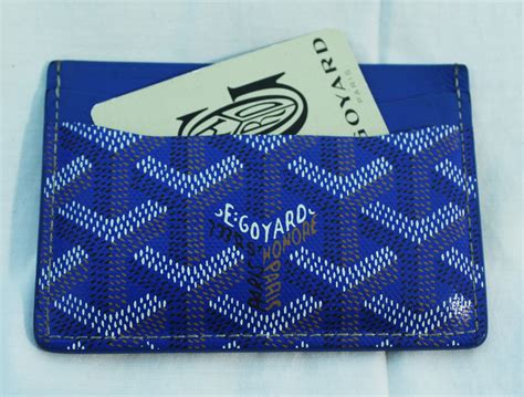 goyard slim wallet|goyard wallet retail price.